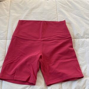 Lululemon align 6-inch Shorts - raspberry coulis